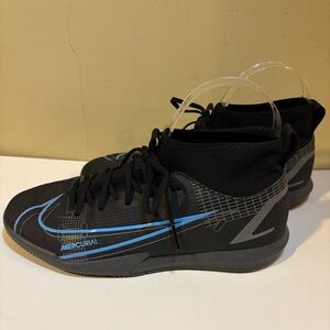 Nike Mercurial JR Superfly 8 Academy Indoor/Court Soccer Shoe Black Boys Size 5